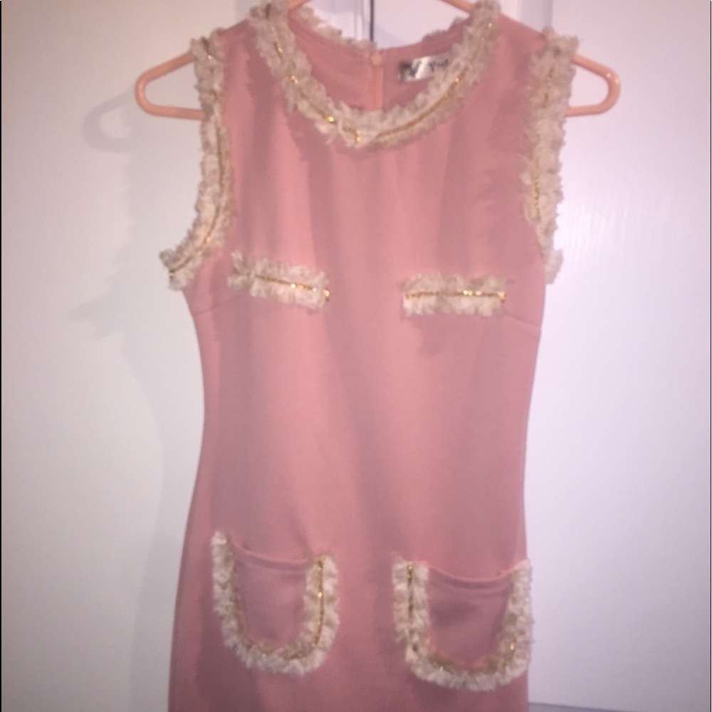 Pink Niva Dress sz 4 New Mini pageant appearances